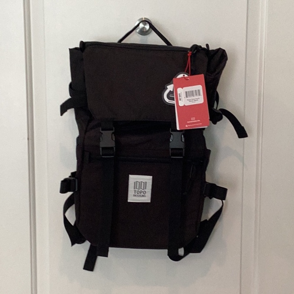 TOPO Designs Rover Backpack Classic, Black 20L